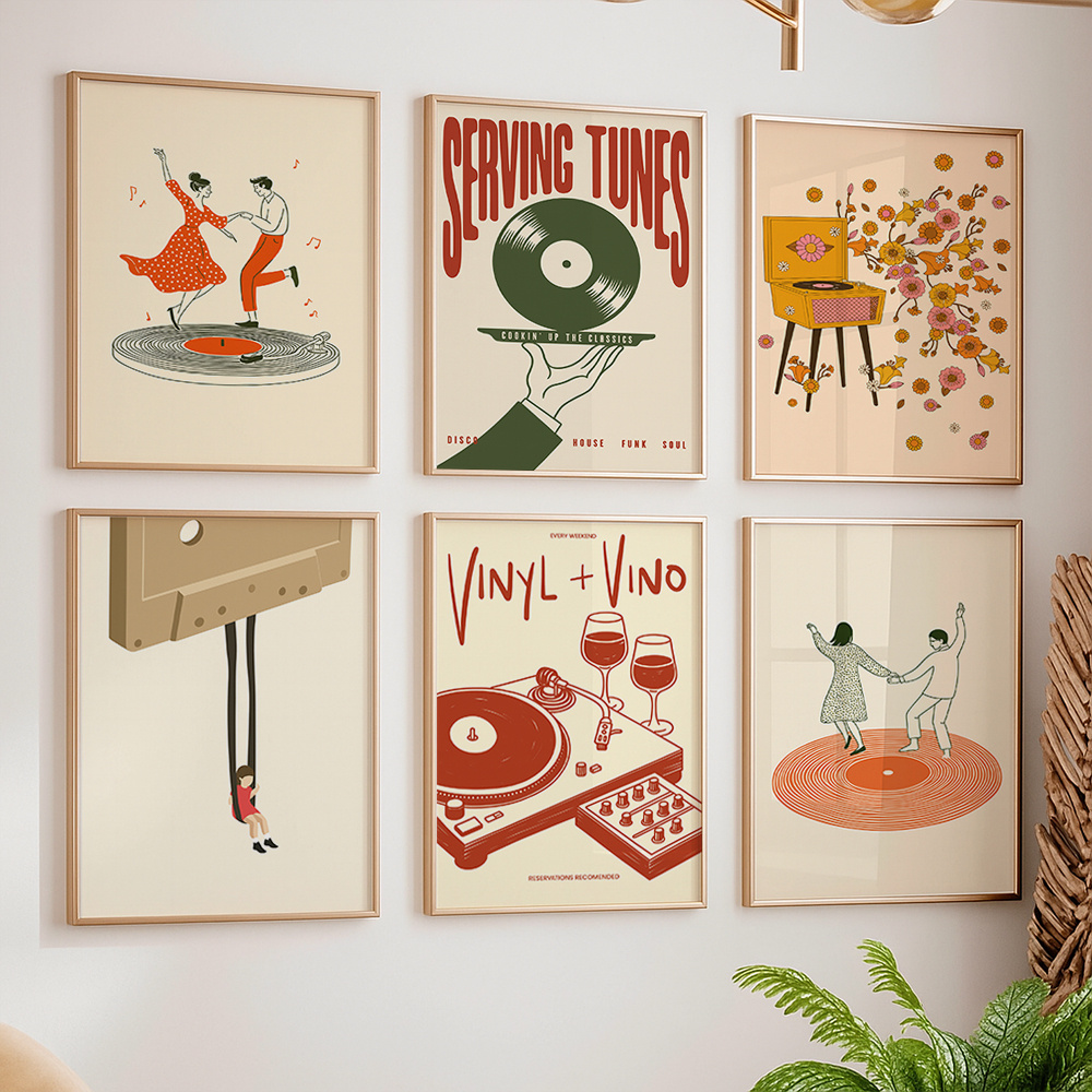Office Furniture For Sale - Póster de Lona Vintage con Diseño