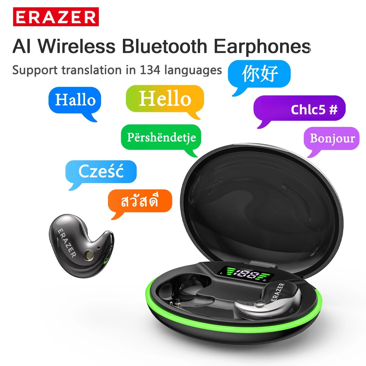 Telephone Headset Office - Audífonos Bluetooth Intrauditivos EARZER XF58 con
