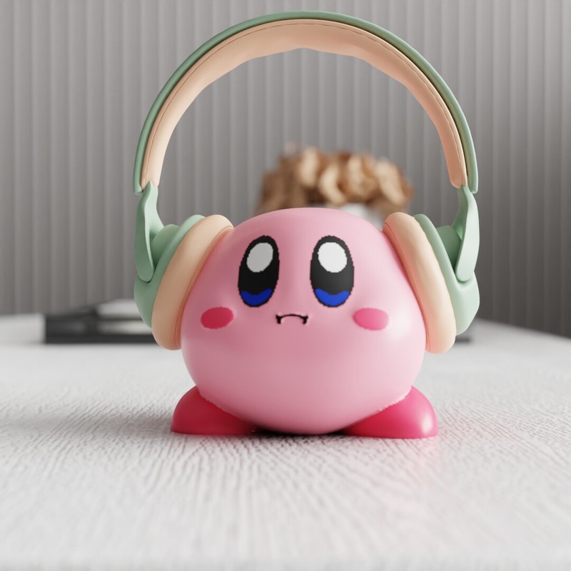 Telephone Headset Office - Soporte para auriculares MSKA Kirby, figura