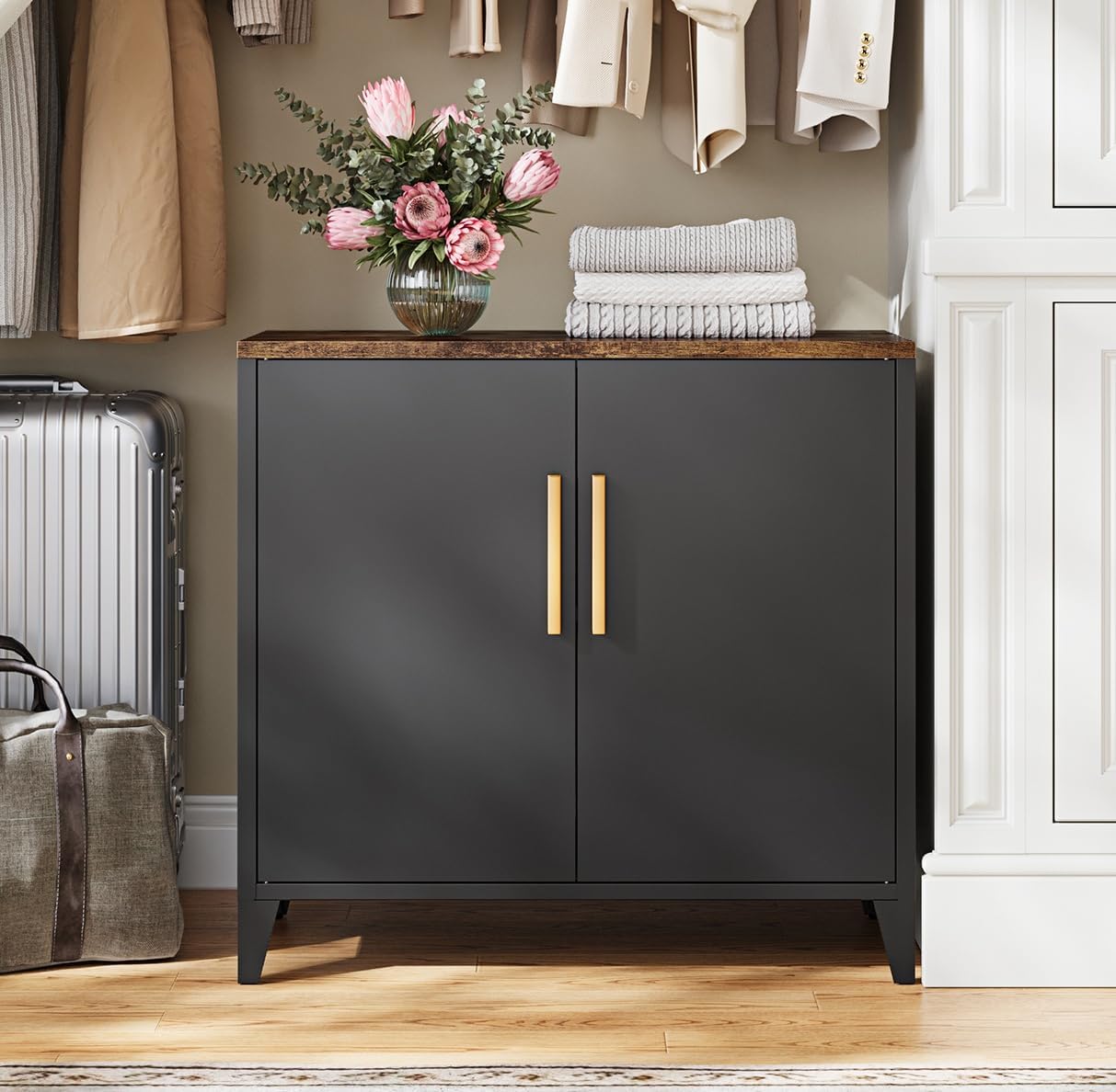 Gabinete de Almacenamiento Met - Office Furniture Credenza reseña y precio