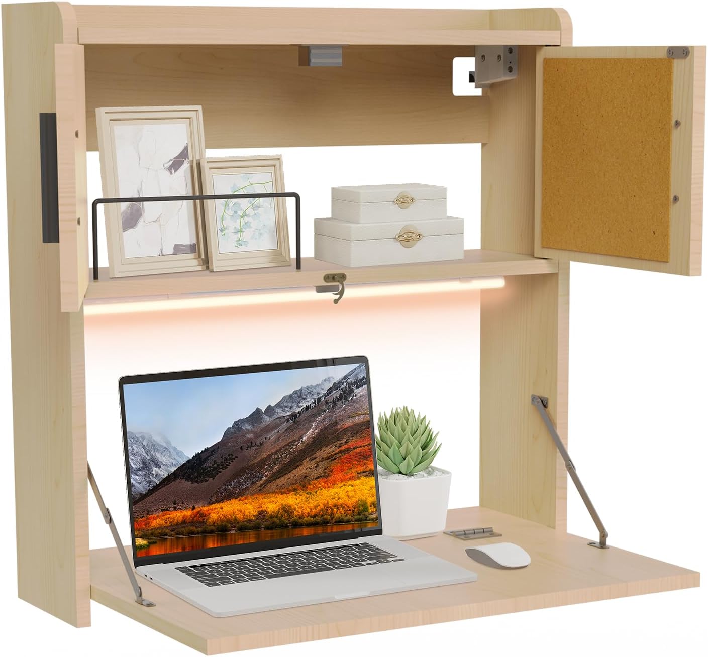 Escritorio Plegable de Pared A - Wall Mounted Desk Fold reseña y precio