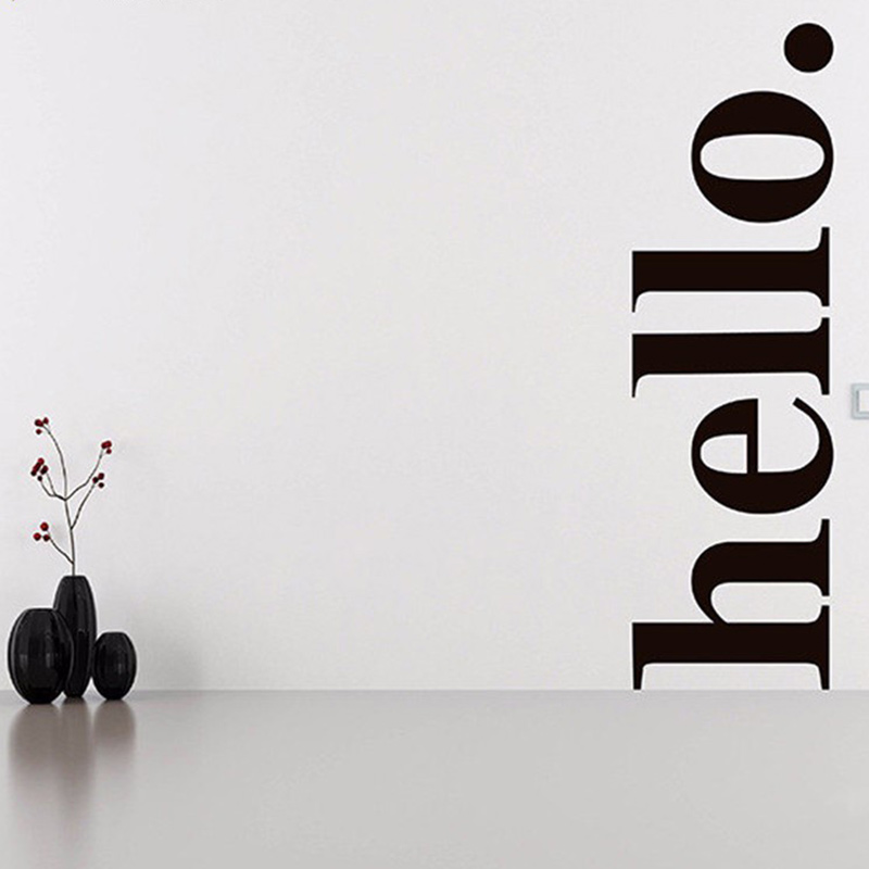 Hello Quotes-pegatina de vinil - Office Furniture For Sale reseña y precio