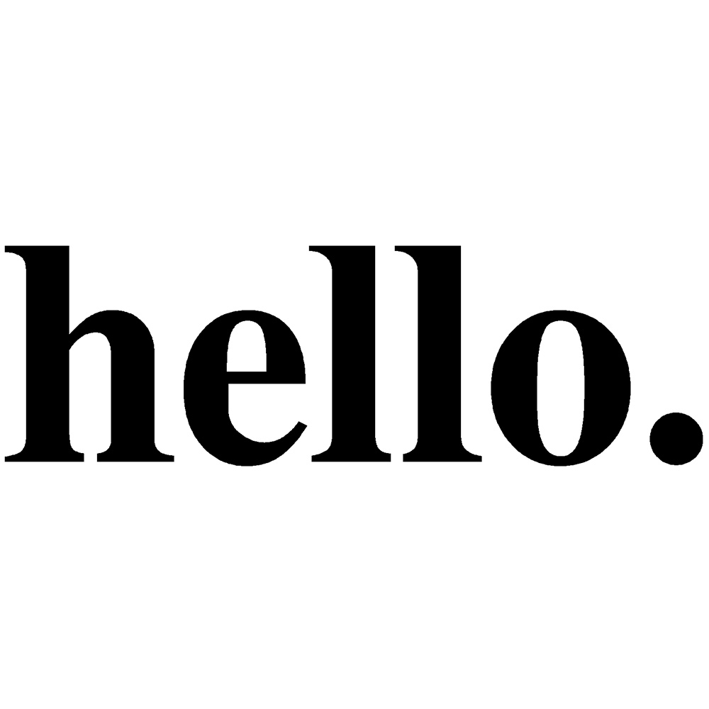 Hello Quotes-pegatina de vinil - Office Furniture For Sale reseña y precio