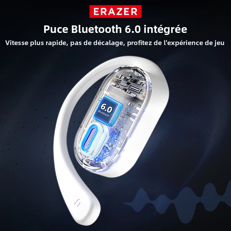 Audífonos Bluetooth V6 ERAZER  - Telephone Headset Office reseña y precio