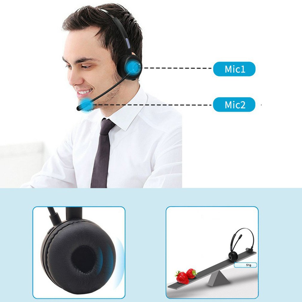 Auriculares Inalámbricos Bluet - Telephone Headset Office reseña y precio
