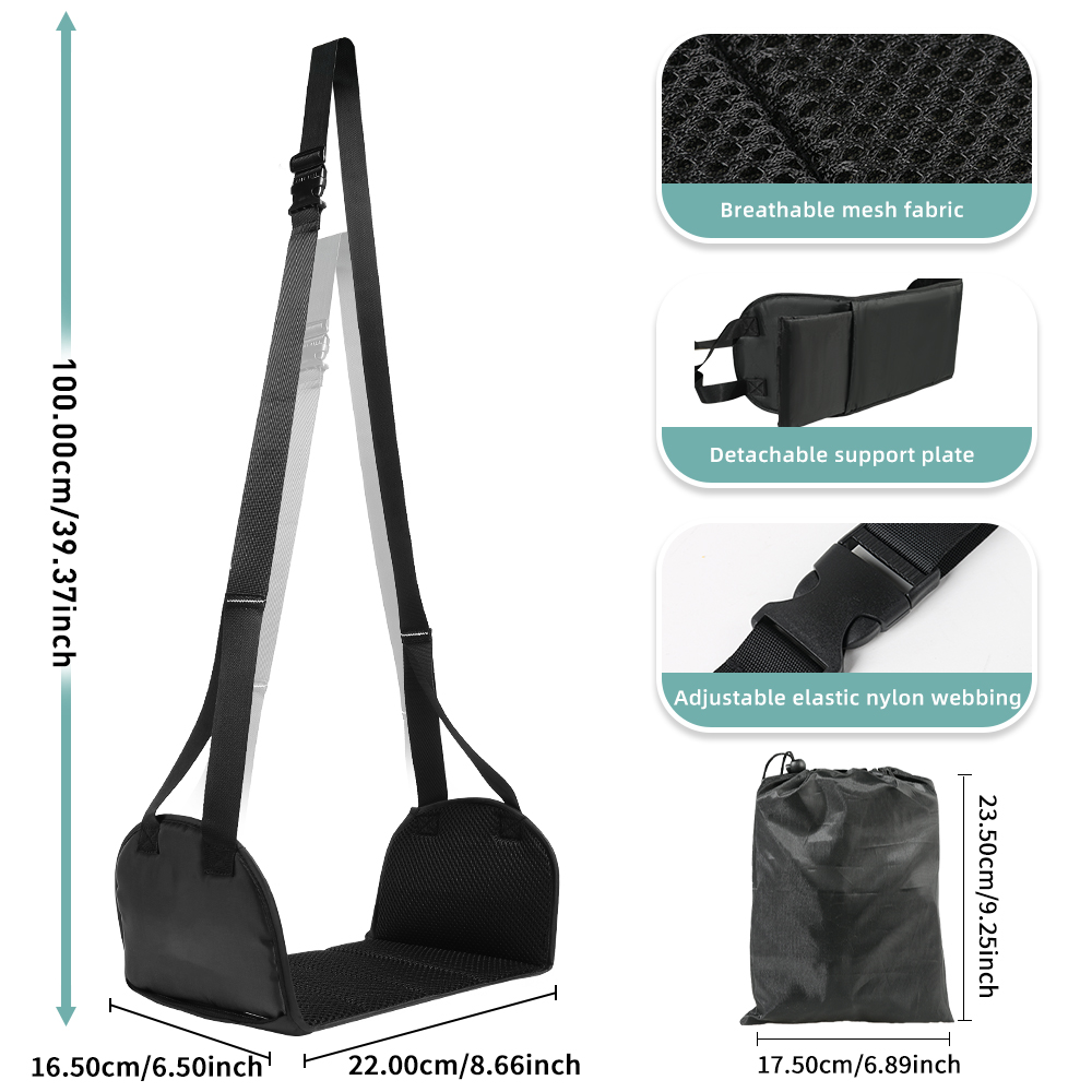El más nuevo hamaca para pies  - Under Desk Hammock reseña y precio