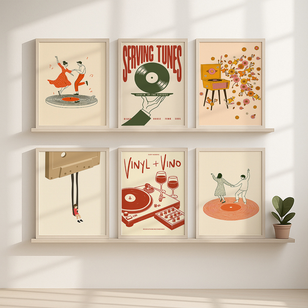 Póster de Lona Vintage con Dis - Office Furniture For Sale reseña y precio