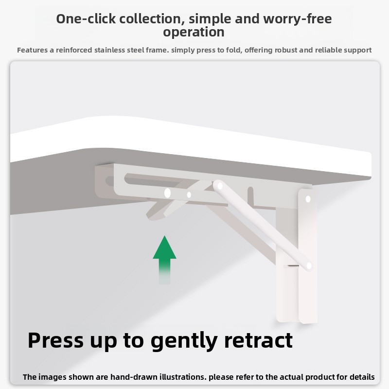 Mesa plegable de pared, escrit - Wall Mounted Desk Fold reseña y precio