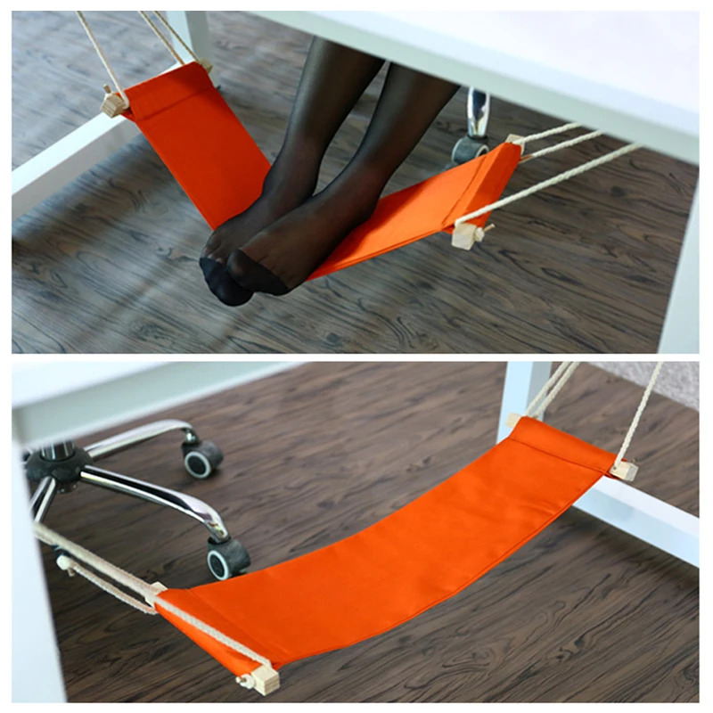 Hamaca ajustable para pies de  - Under Desk Hammock reseña y precio