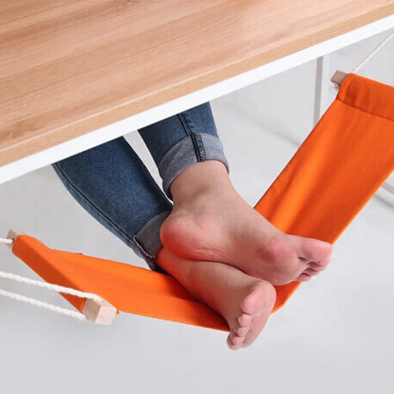 Hamaca ajustable para pies de  - Under Desk Hammock reseña y precio