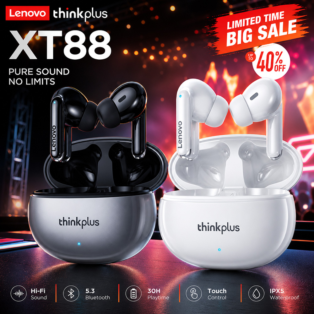 Lenovo XT88, auriculares inalá - Telephone Headset Office reseña y precio