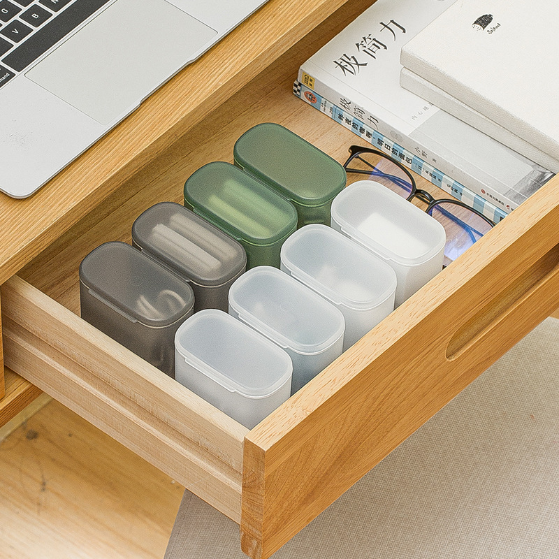 Caja de almacenamiento transpa - Telephone Headset Office reseña y precio