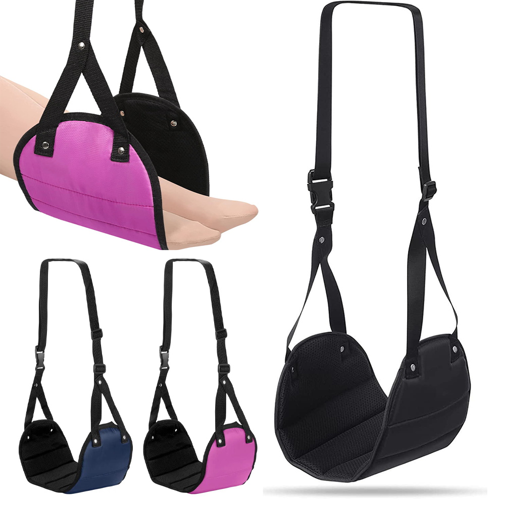Hamaca para pies de avión, rep - Under Desk Hammock reseña y precio